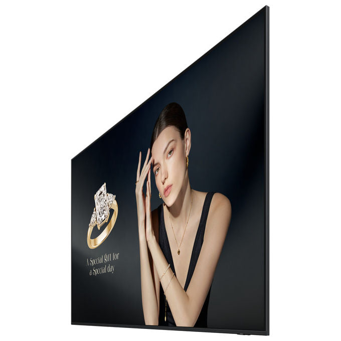 Samsung, Pannello Segnaletica Digitale 115'' 4K Ultra HD, LCD, Wi-Fi, Nero