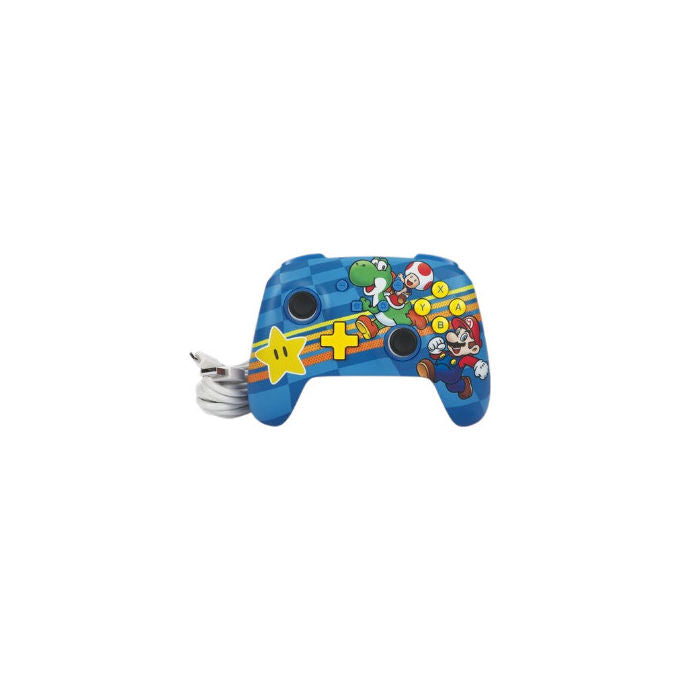 PowerA, Controller Cablato Enhanced Multicolore USB per Nintendo Switch