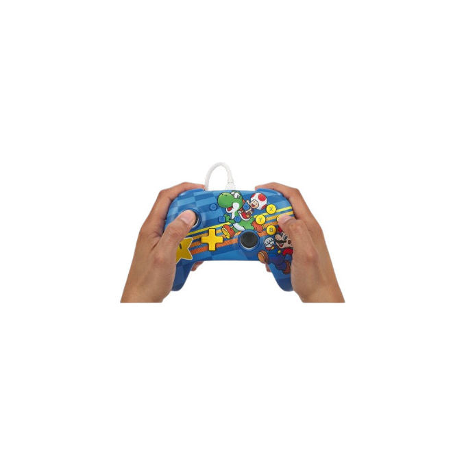 PowerA, Controller Cablato Enhanced Multicolore USB per Nintendo Switch