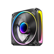 Antec, Orbit 120 ARGB, 3 Ventole per Case, Cuscinetti FDB, Nero