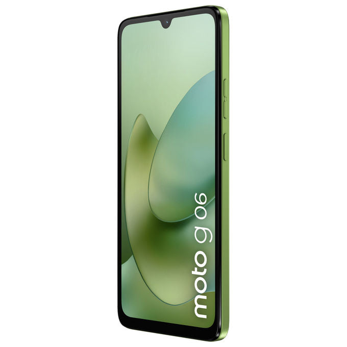 Motorola MOTO G06 Smartphone 6.88'' Doppia SIM 4G Android 15 4GB RAM 128GB Fotocamera 50MP Batteria 5200mAh NFC colore Verde