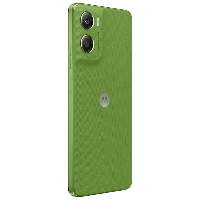 Motorola MOTO G06 Smartphone 6.88'' Doppia SIM 4G Android 15 4GB RAM 128GB Fotocamera 50MP Batteria 5200mAh NFC colore Verde