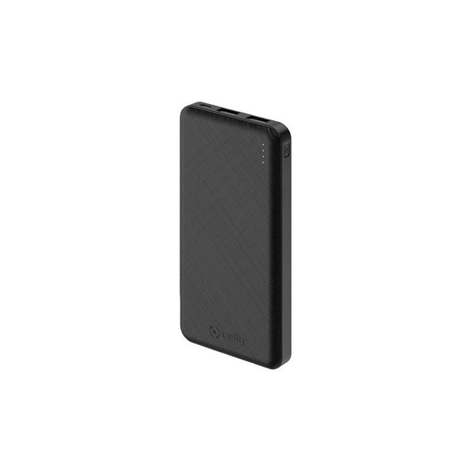 Celly, Powerbank 10000 mAh, USB-C, Nero