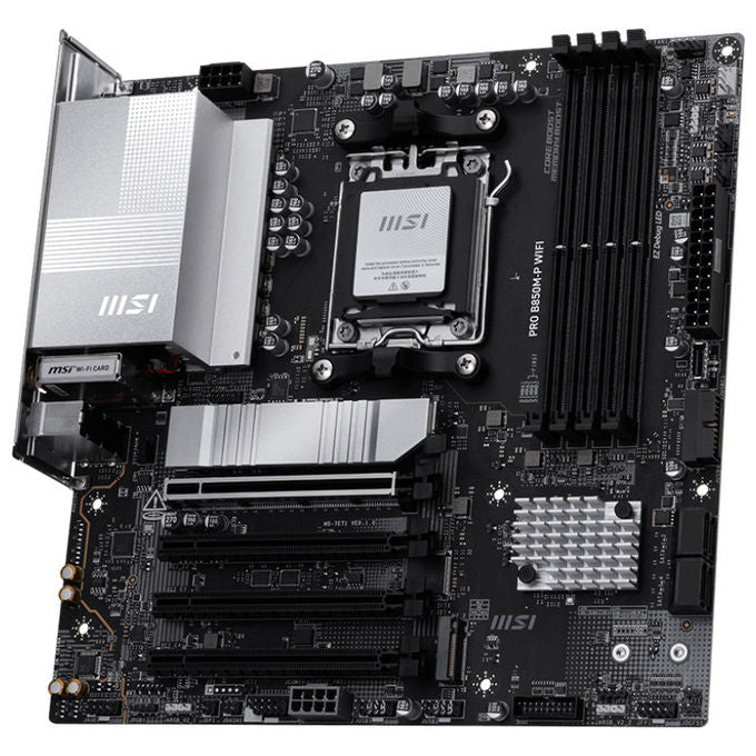Msi, Pro B850M-P Wifi, Scheda Madre Micro Atx, Amd B850, Socket Am5