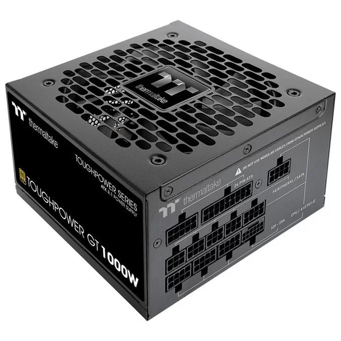 Thermaltake, Alimentatore PC 1000W, Completamente Modulare, Toughpower GT, ATX 3.1, Nero