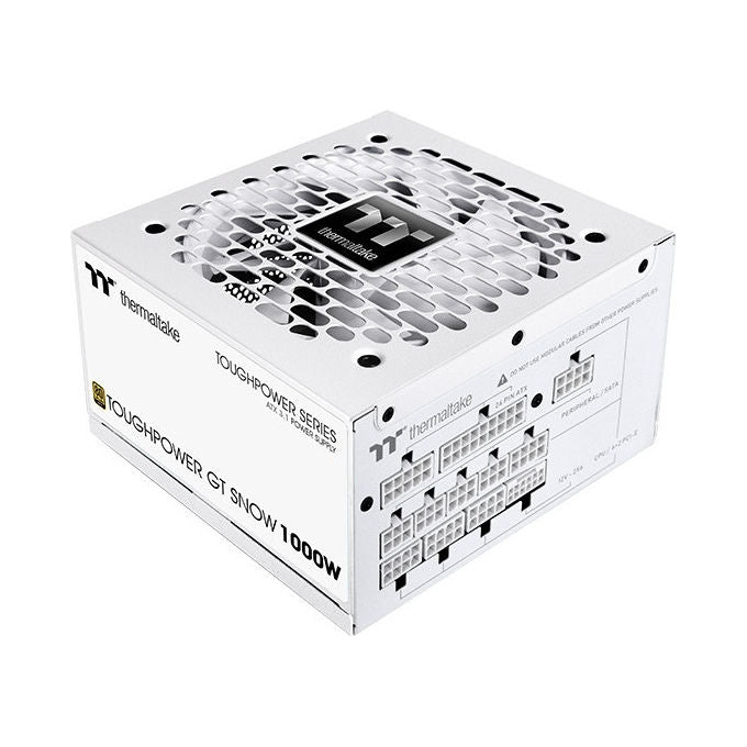 Thermaltake, Alimentatore 1000W, Toughpower GT Snow, ATX 3.1, 80 Plus Gold, Bianco