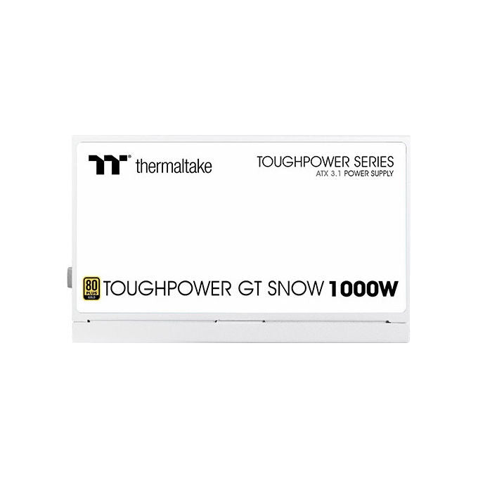 Thermaltake, Alimentatore 1000W, Toughpower GT Snow, ATX 3.1, 80 Plus Gold, Bianco