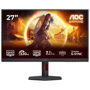 AOC, Monitor PC 27'' Quad HD LED Nero, G4 Q27G4SRU Gaming, 2560x1440, 1 ms
