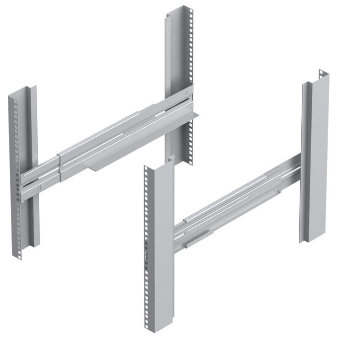Conceptronic RRK02, Kit Montaggio Rack 2U, Grigio, Montaggio a Rack