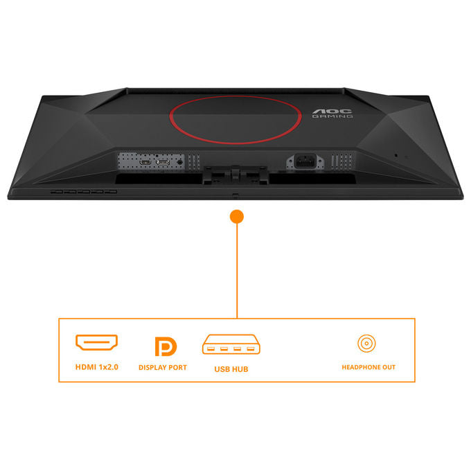 Aoc, Monitor pc, 27 pollici, Qhd, Qled, 2560x1440, G4 Q27G41ZDF