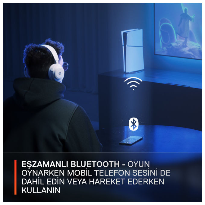 Steelseries Arctis Nova 7, Cuffie Gaming Wireless, Nero