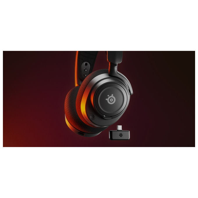 Steelseries Arctis Nova 7, Cuffie Gaming Wireless, Nero