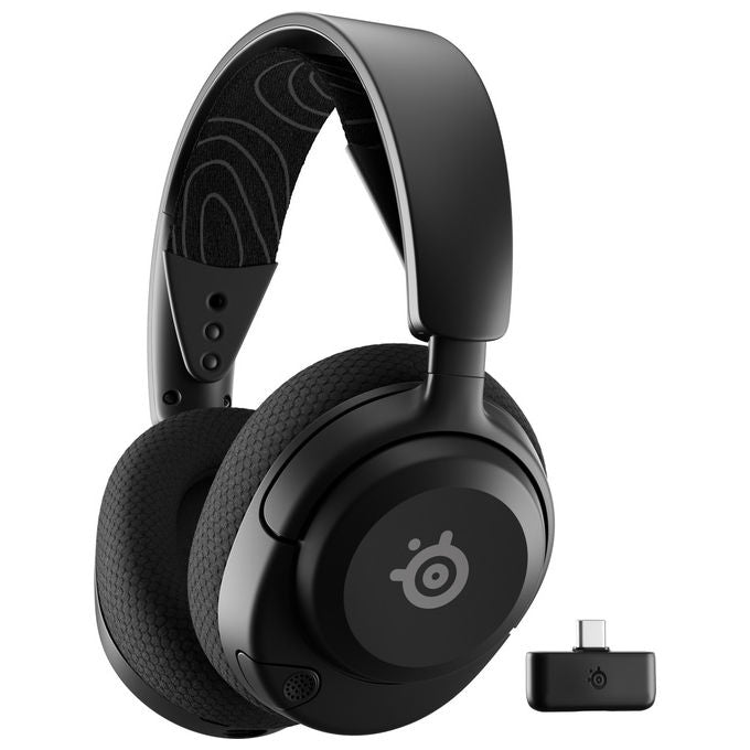 Steelseries Arctis Nova 5, Cuffie Gaming Wireless, Nero, Compatibile con PlayStation, Switch, Mac, VR, PC
