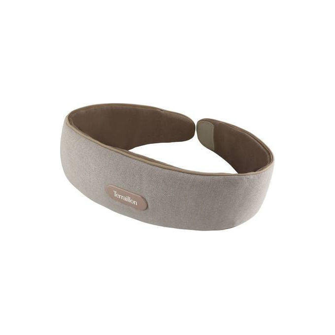 Terraillon, Massaggiatore Schiena Collo, Lombare Riscaldato, 2 Modalita' Massaggio, Beige