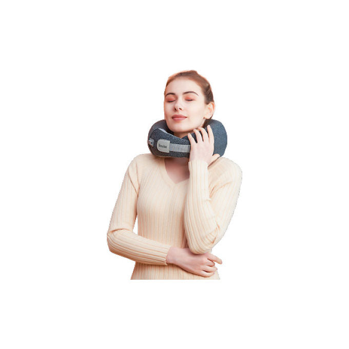 Terraillon TE15310 Massaggiatore Shiatsu Collo 4 Testine 3 Velocita' 2 Direzioni Funzione Riscaldante USB C colore Grigio