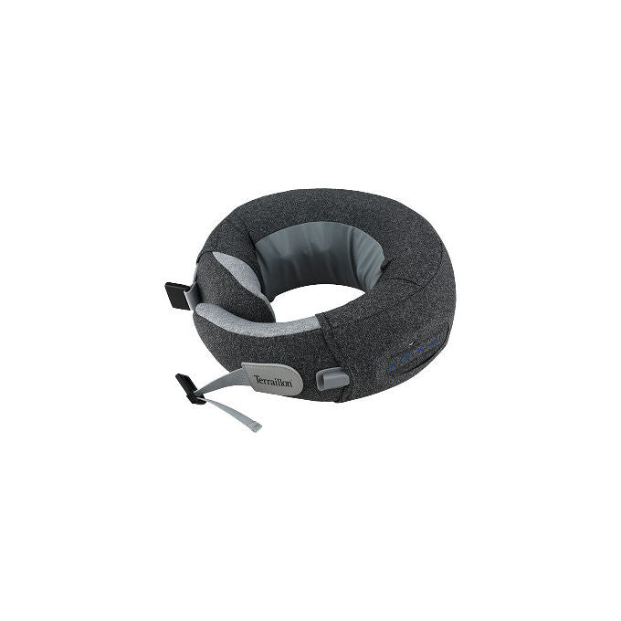 Terraillon TE15310 Massaggiatore Shiatsu Collo 4 Testine 3 Velocita' 2 Direzioni Funzione Riscaldante USB C colore Grigio