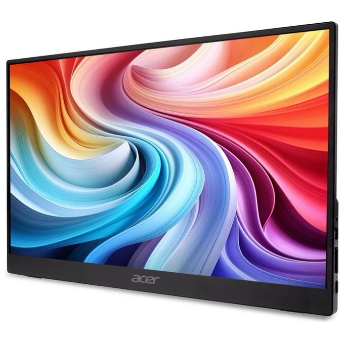 Acer PM161QB1BMIUUX Monitor Portatile 15.6'' Full HD IPS AMD FreeSync 2x USB-C HDMI Altoparlanti colore Nero