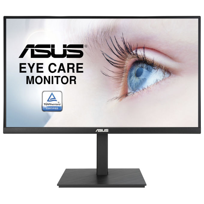 ASUS VA27AQ, Monitor PC, 27'' Quad HD, LCD, 2560 x 1440 Pixel, Nero