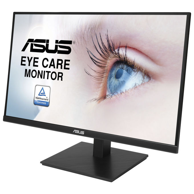 ASUS VA27AQ, Monitor PC, 27'' Quad HD, LCD, 2560 x 1440 Pixel, Nero