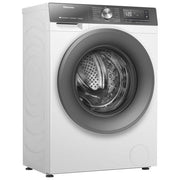 Hisense WD3S1043BW7 Lavasciuga Frontale 10.5-6 Kg 1400 rpm Classe A-D Motore Inverter Wi-Fi Vapore (84.5x59.5x59 cm) colore Bianco