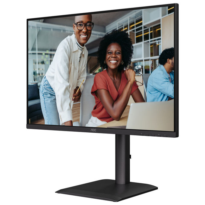 AOC X24E4U Monitor PC 24'' IPS WUXGA 1920x1200 100Hz 4ms Hub USB 3.2 VESA colore Nero