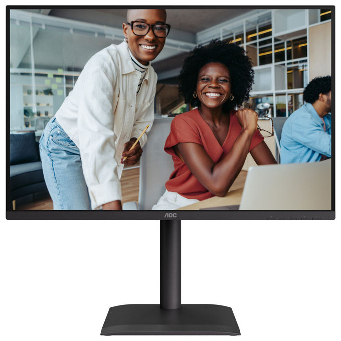 AOC X24E4U Monitor PC 24'' IPS WUXGA 1920x1200 100Hz 4ms Hub USB 3.2 VESA colore Nero