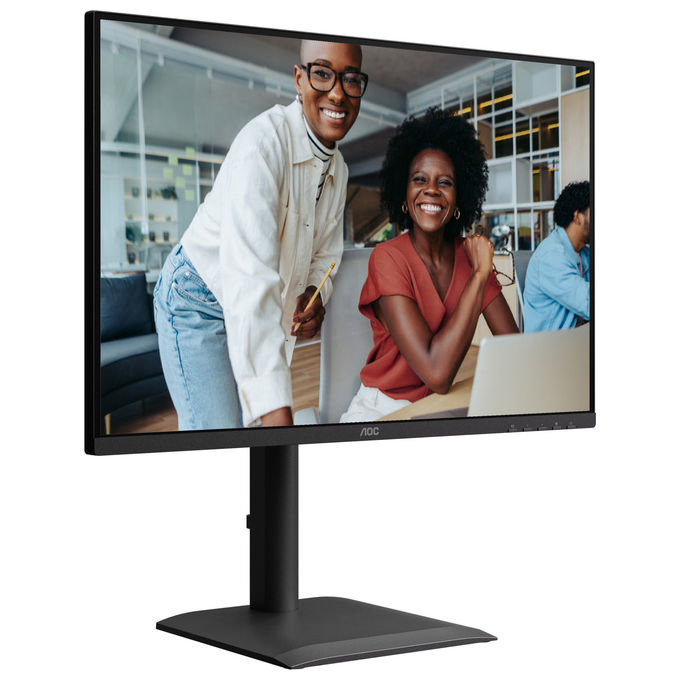 AOC X24E4U Monitor PC 24'' IPS WUXGA 1920x1200 100Hz 4ms Hub USB 3.2 VESA colore Nero