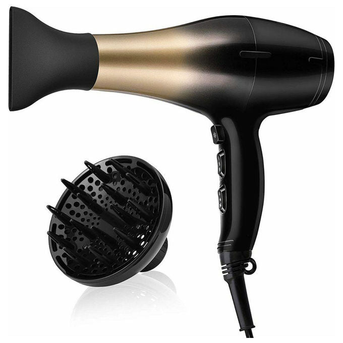 Master, Asciugacapelli 1800 W, Phon PH980Y, Oro