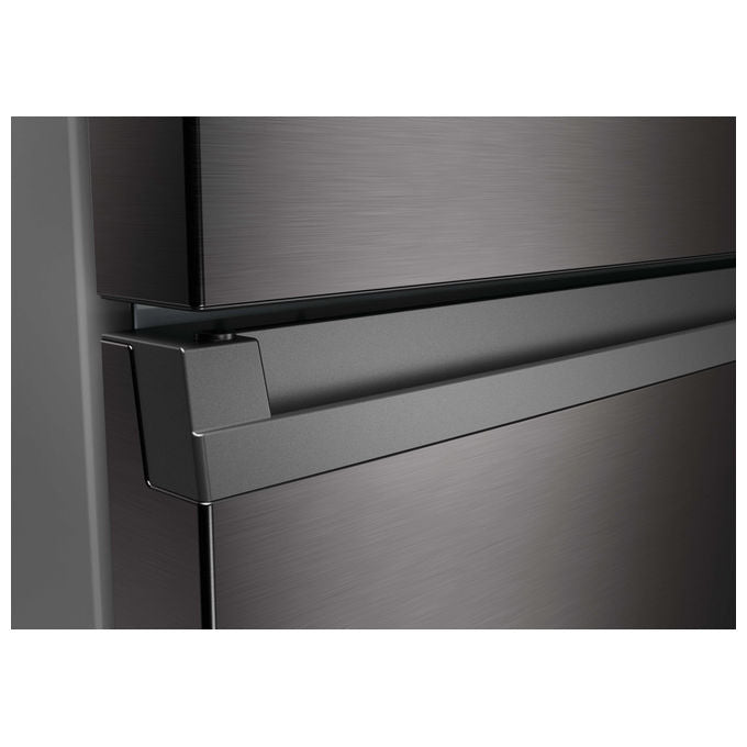 Haier HDPR1618ANPD Frigorifero Combinato 355 L 185 cm Classe A No Frost Multi-Airflow 35 dB colore Acciaio Inox