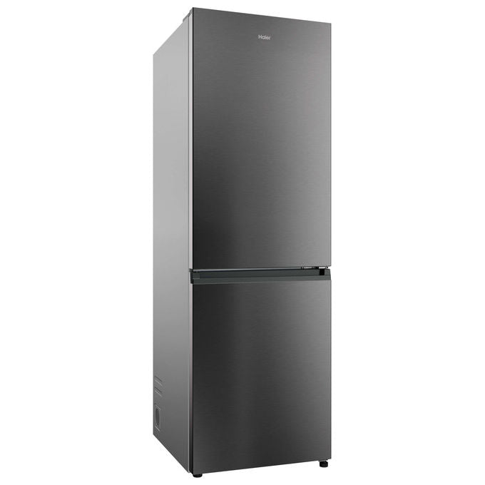 Haier HDPR1618ANPD Frigorifero Combinato 355 L 185 cm Classe A No Frost Multi-Airflow 35 dB colore Acciaio Inox