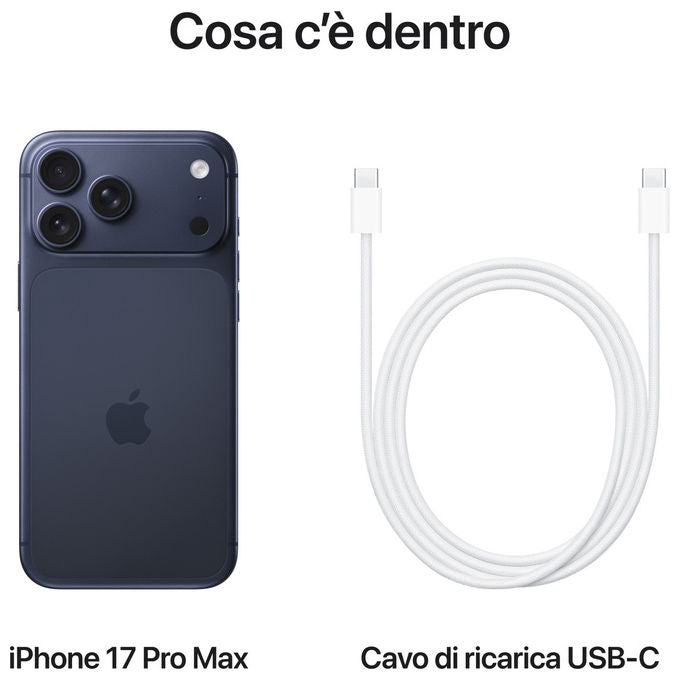 Apple iPhone 17 Pro Max 256GB Blu Profondo