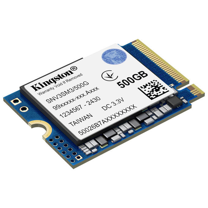 Kingston Technology, SSD NVMe, 500GB, M.2 2230, NV3