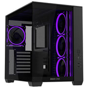 Asus A32 Plus Nero, Case ATX Mid-Tower, Vetro Temperato, ARGB