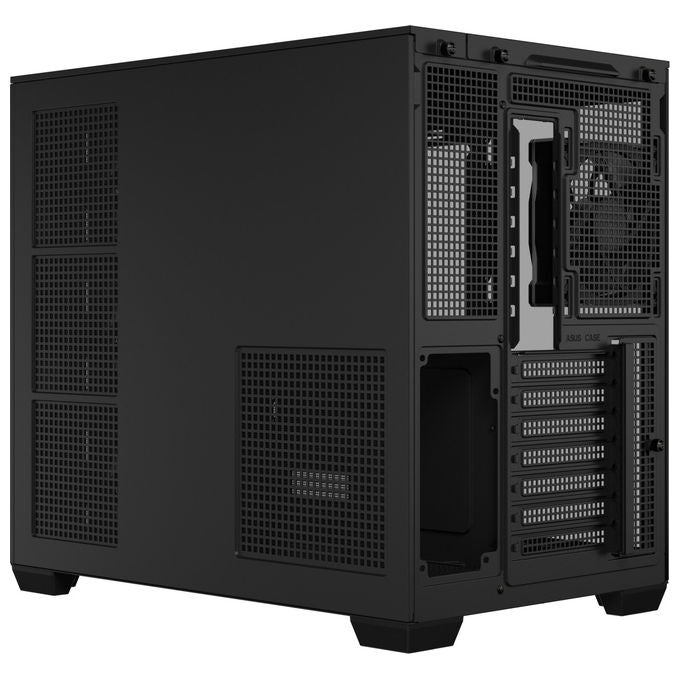 Asus A32 Plus Nero, Case ATX Mid-Tower, Vetro Temperato, ARGB