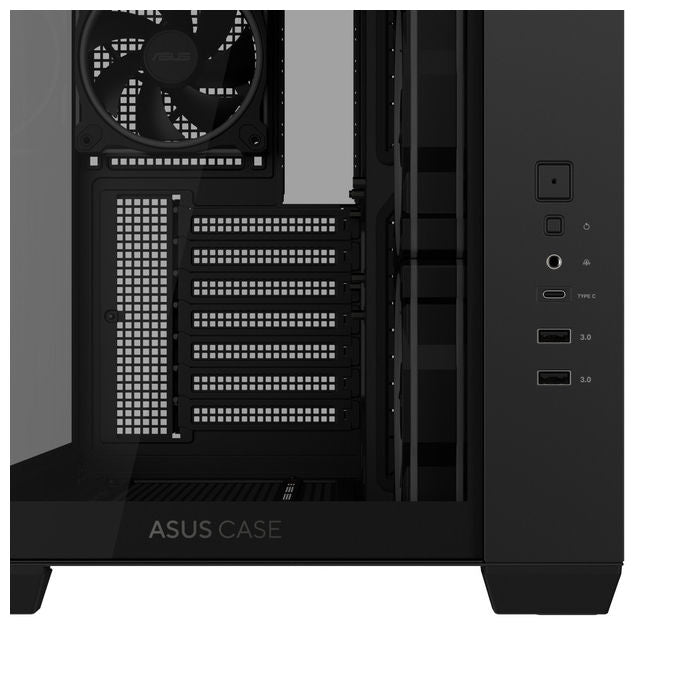 Asus A32 Plus Nero, Case ATX Mid-Tower, Vetro Temperato, ARGB