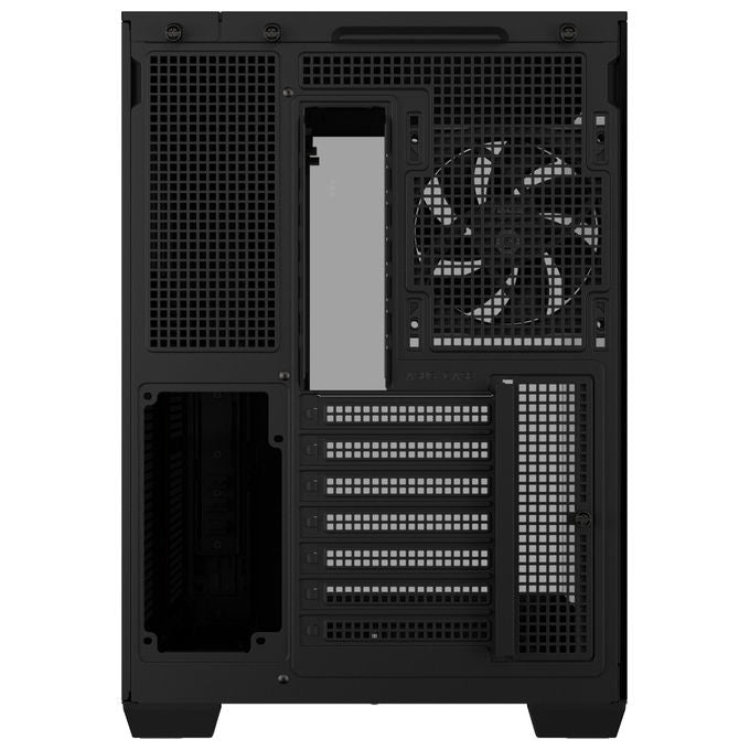 Asus A32 Plus Nero, Case ATX Mid-Tower, Vetro Temperato, ARGB