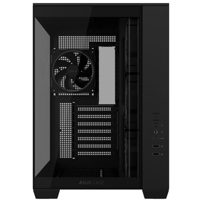 Asus A32 Plus Nero, Case ATX Mid-Tower, Vetro Temperato, ARGB