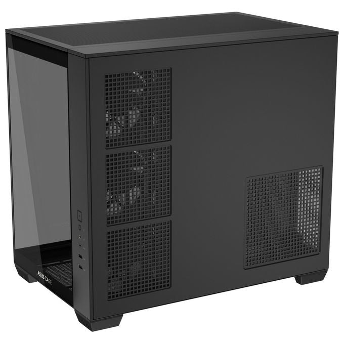 Asus A32 Plus Nero, Case ATX Mid-Tower, Vetro Temperato, ARGB