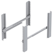 Conceptronic RRK01, Kit Montaggio Rack 1U compatibile ZEUS51E1K-2K-3K, Grigio