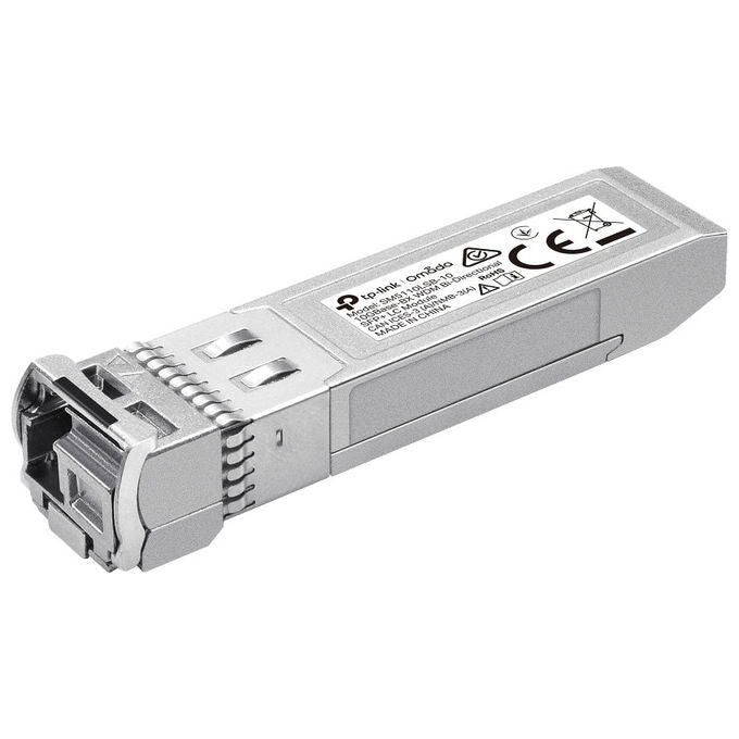 TP-Link Omada SM5110LSB-10, Modulo Ricetrasmettitore Fibra Ottica, SFP+, 10312 Mbit-s, Argento