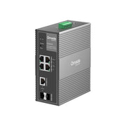 Tp-Link, Switch di Rete Gestito, Gigabit Ethernet PoE, 4 Porte RJ-45, Nero