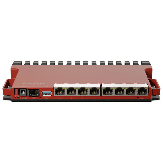 Mikrotik, Router Cablato, 2.5 Gigabit Ethernet, Gigabit Ethernet, Rosso