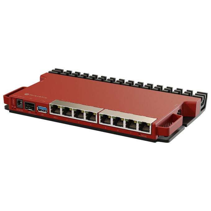 Mikrotik, Router Cablato, 2.5 Gigabit Ethernet, Gigabit Ethernet, Rosso