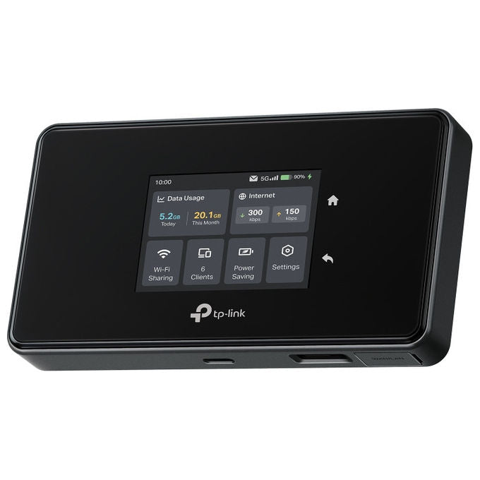 Tp-Link, Router Portatile Mobile 5G, Wi-Fi 6E, M8550
