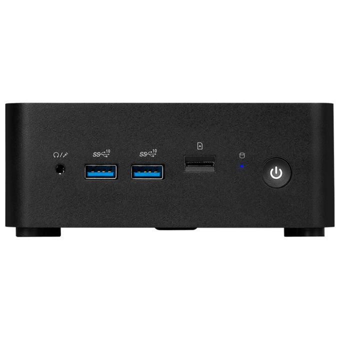 Msi, Cubi Nuc AI 1UMG-018BEU, Mini PC Barebone, Nero, Intel Core Ultra 7 155H