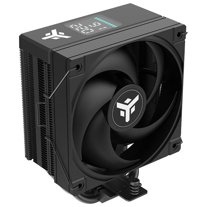 Itek, Dissipatore CPU ad Aria, Universale, ICY-4HAT, con Display Digitale, Nero