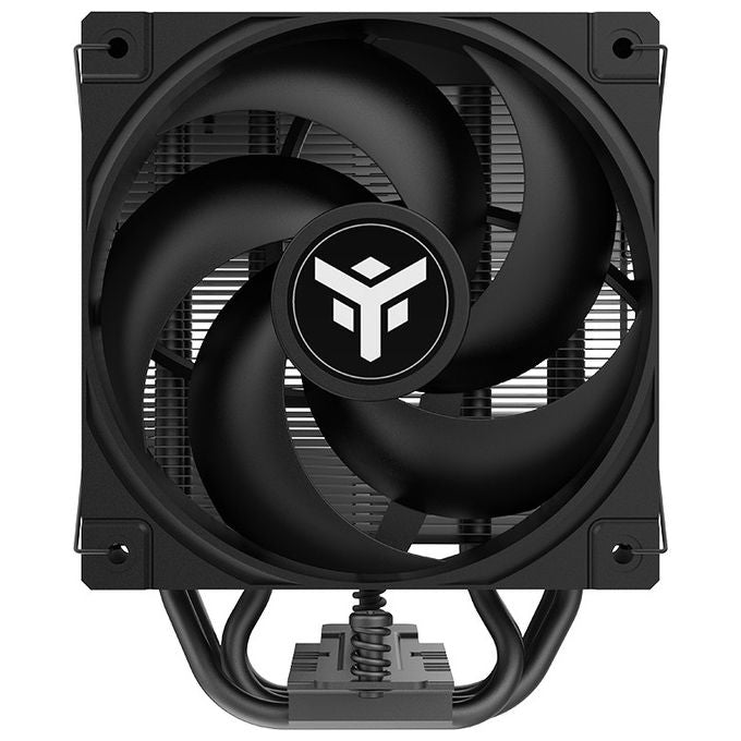 Itek, Dissipatore CPU ad Aria, Universale, ICY-4HAT, con Display Digitale, Nero