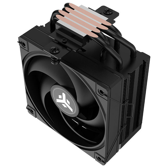 Itek, Dissipatore CPU ad Aria, Universale, ICY-4HAT, con Display Digitale, Nero