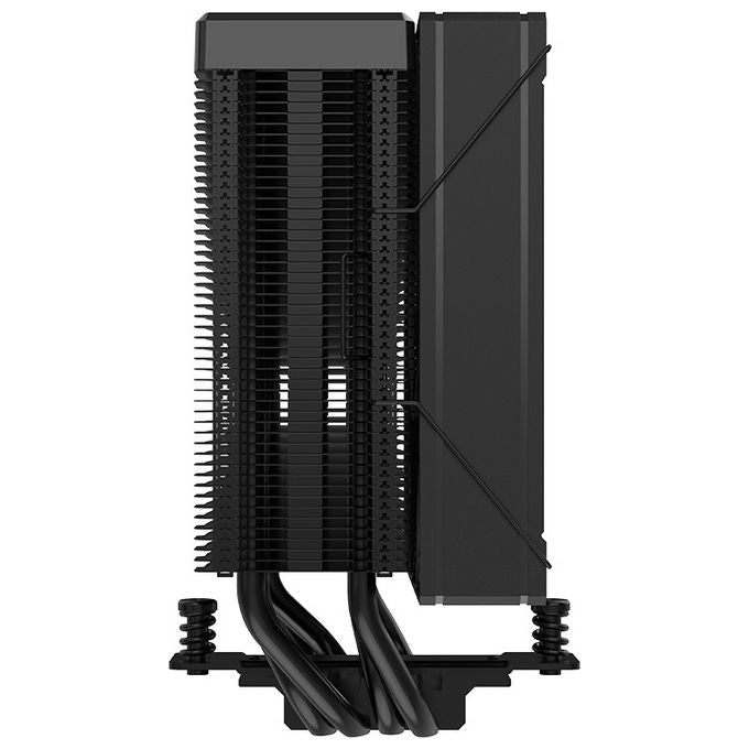 Itek, Dissipatore CPU ad Aria, Universale, ICY-4HAT, con Display Digitale, Nero