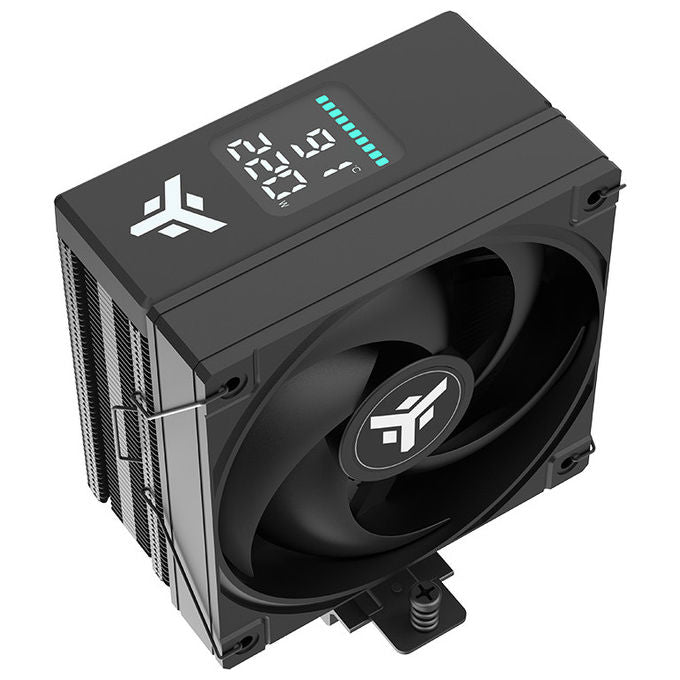 Itek, Dissipatore CPU ad Aria, Universale, ICY-4HAT, con Display Digitale, Nero